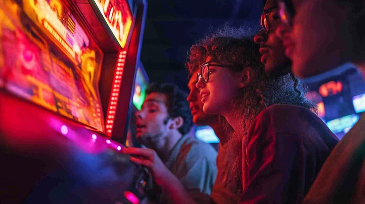 Free Teens playing video games Image - Teenagers, Gaming, Loft ...