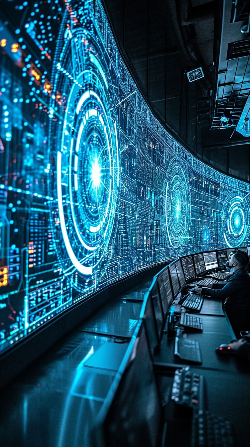Free Futuristic Control Room Image - Technology, Futuristic, Control ...