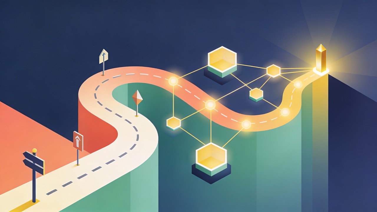 Development Journey Visual Free Strategic Journey Visualization Image - Roadmap, Journey, Strategy ...