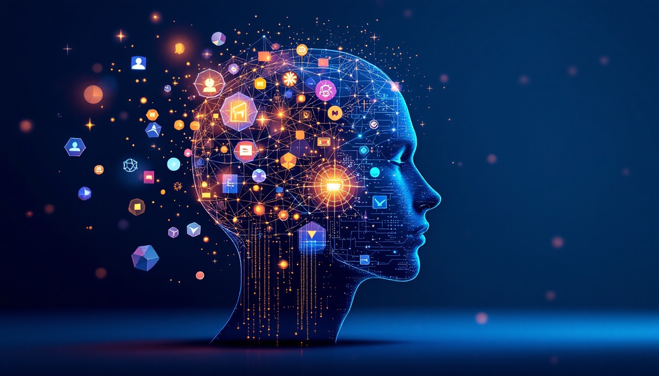 Free Mind Meets Technology Image - Intelligence, Digital ...