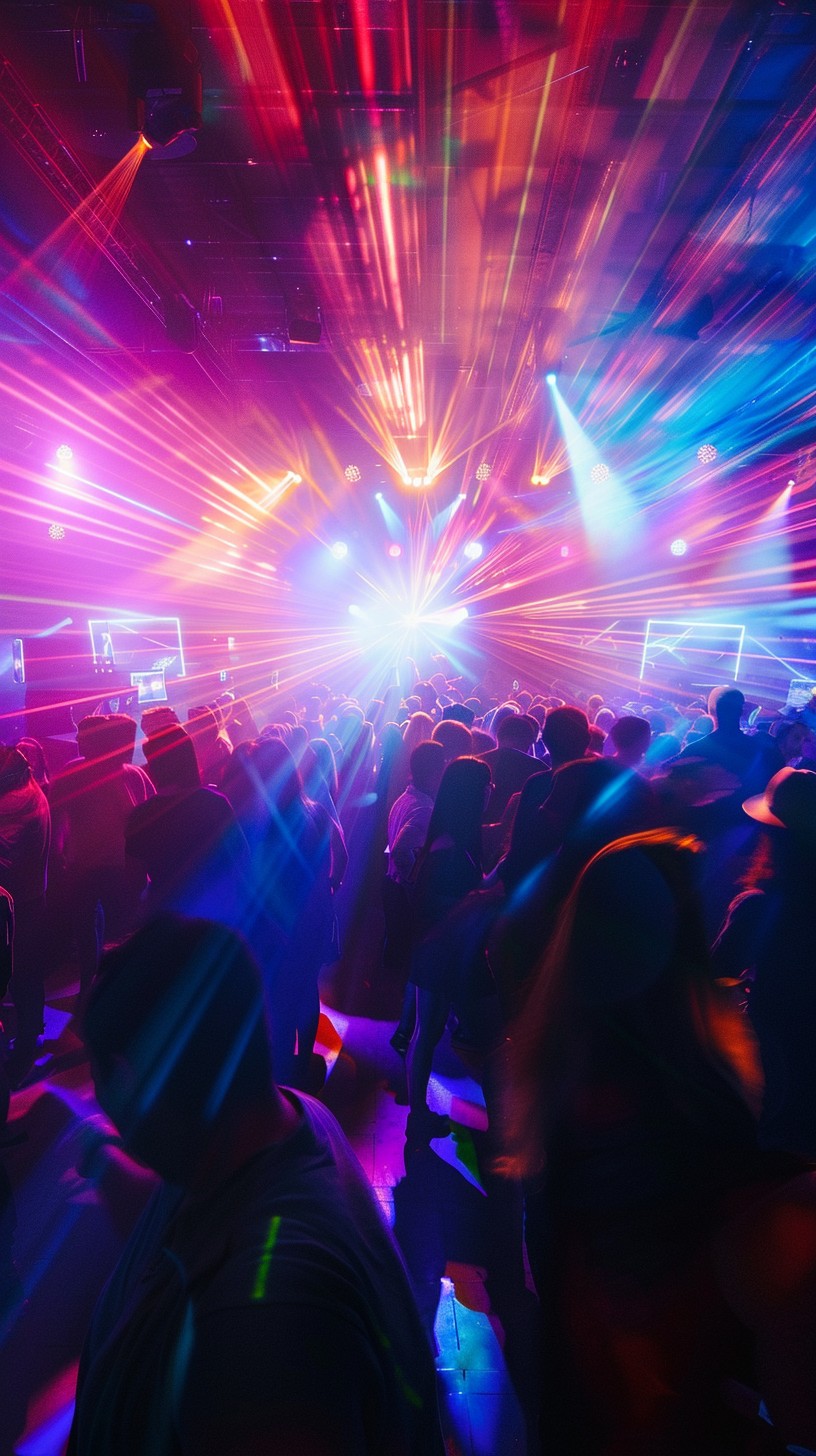 Free Vivid Dance Party Image - Party, Dance, Lights | Download at StockCake