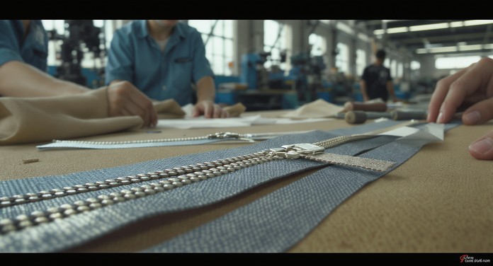 Zipper Constrution Free Zipper Assembly Process Image - Zippers, Manufacturing, Industrial ...