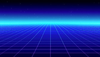 Free Digital Ocean Grid Image - Synthwave, Vaporwave, Grid | Download ...
