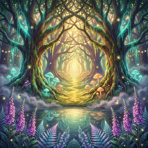 Free Enchanted Forest Pathway Image - Enchanted, Forest, Magical ...