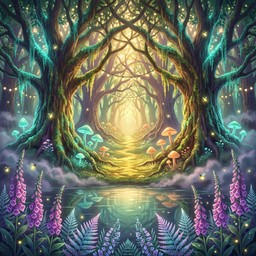 Free Enchanted Forest Pathway Image - Enchanted, Forest, Magical ...