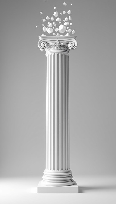 Free Deconstructed Marble Column Image - Architecture, Column, Marble ...