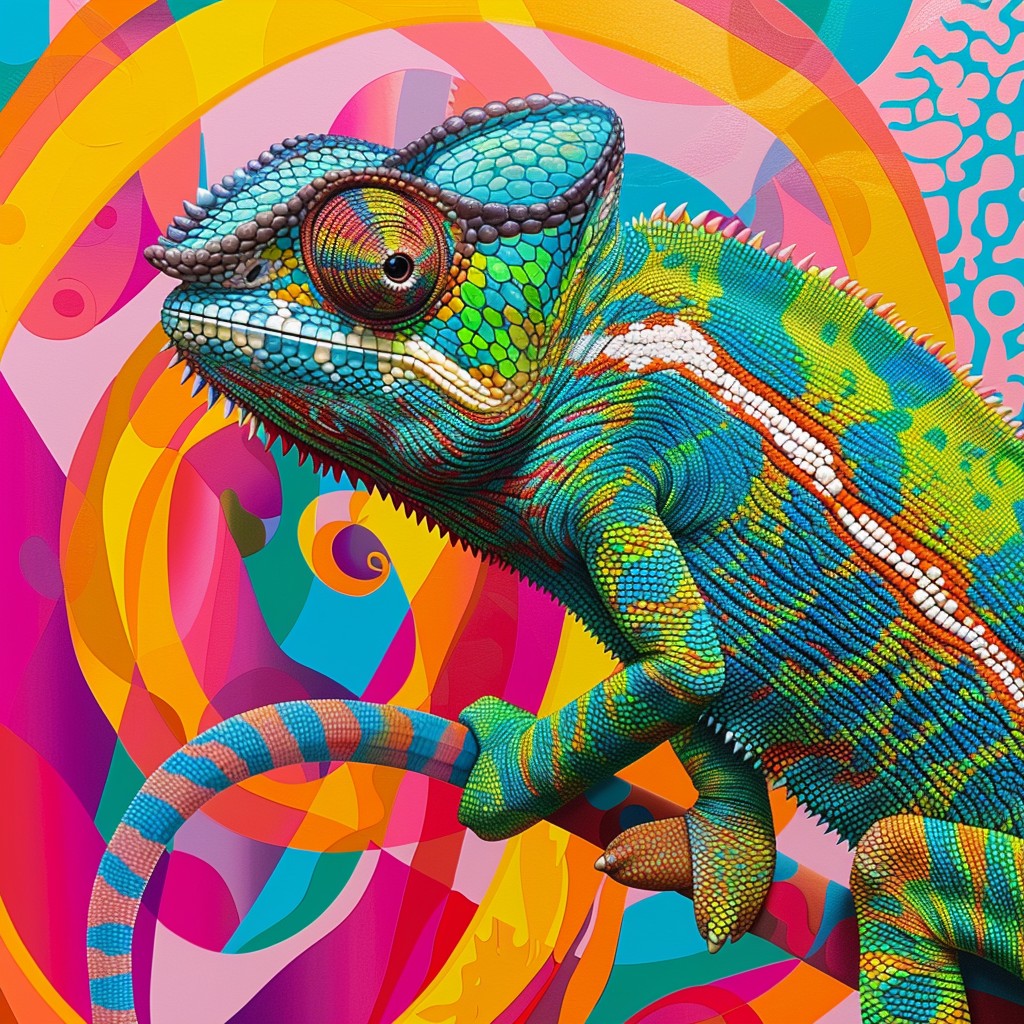 colorful-chameleon-art-