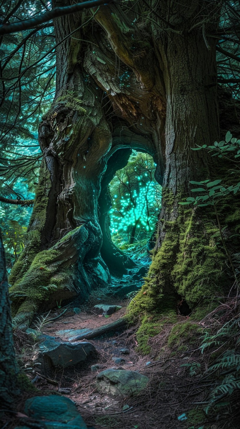 Free Enchanted Forest Gateway Image - Forest, Trees, Magical | Download ...