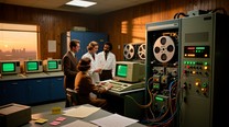 Free Retro Computing Lab Photo - Vintage, Retro, Computing | Download ...