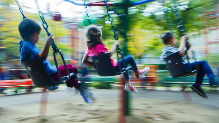 Free Joyful Swing Fun Image - Children, Playground, Swing | Download at ...