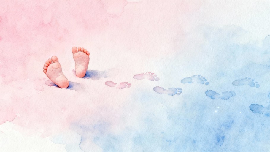 Free Tiny Steps Begin Photo - Baby, Feet, Footprints | Download at ...