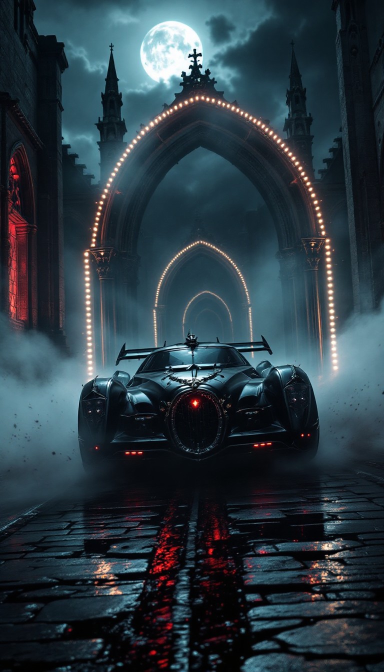 Free Gothic Speed Machine Image - Gothic, Cyberpunk, Batmobile ...