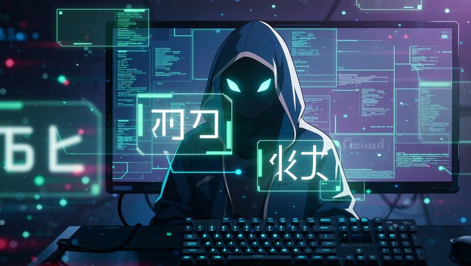 Free Coding in Darkness Image - Cyberpunk, Hacker, Coding | Download at ...