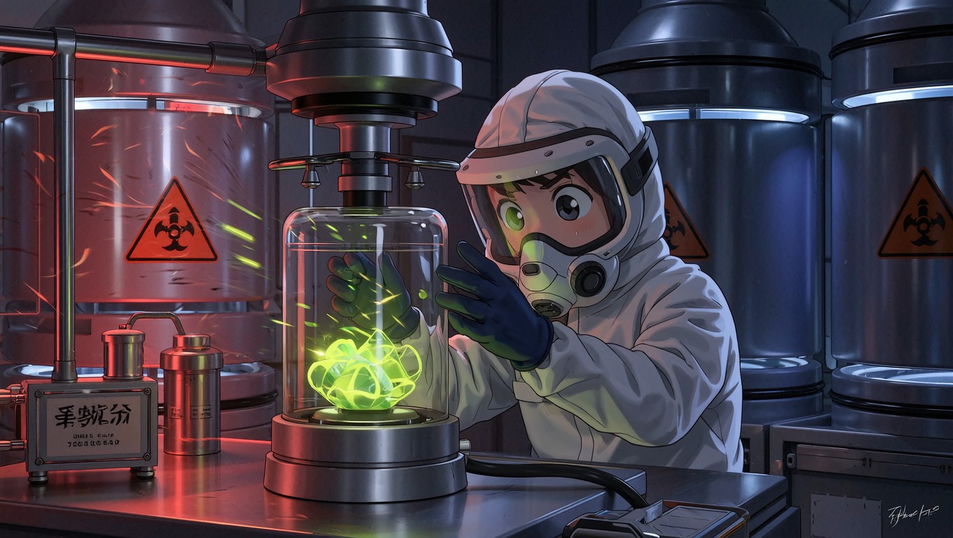 Anime Exploded Lab Free Toxic Laboratory Discovery Image - Anime, Manga, Laboratory ...