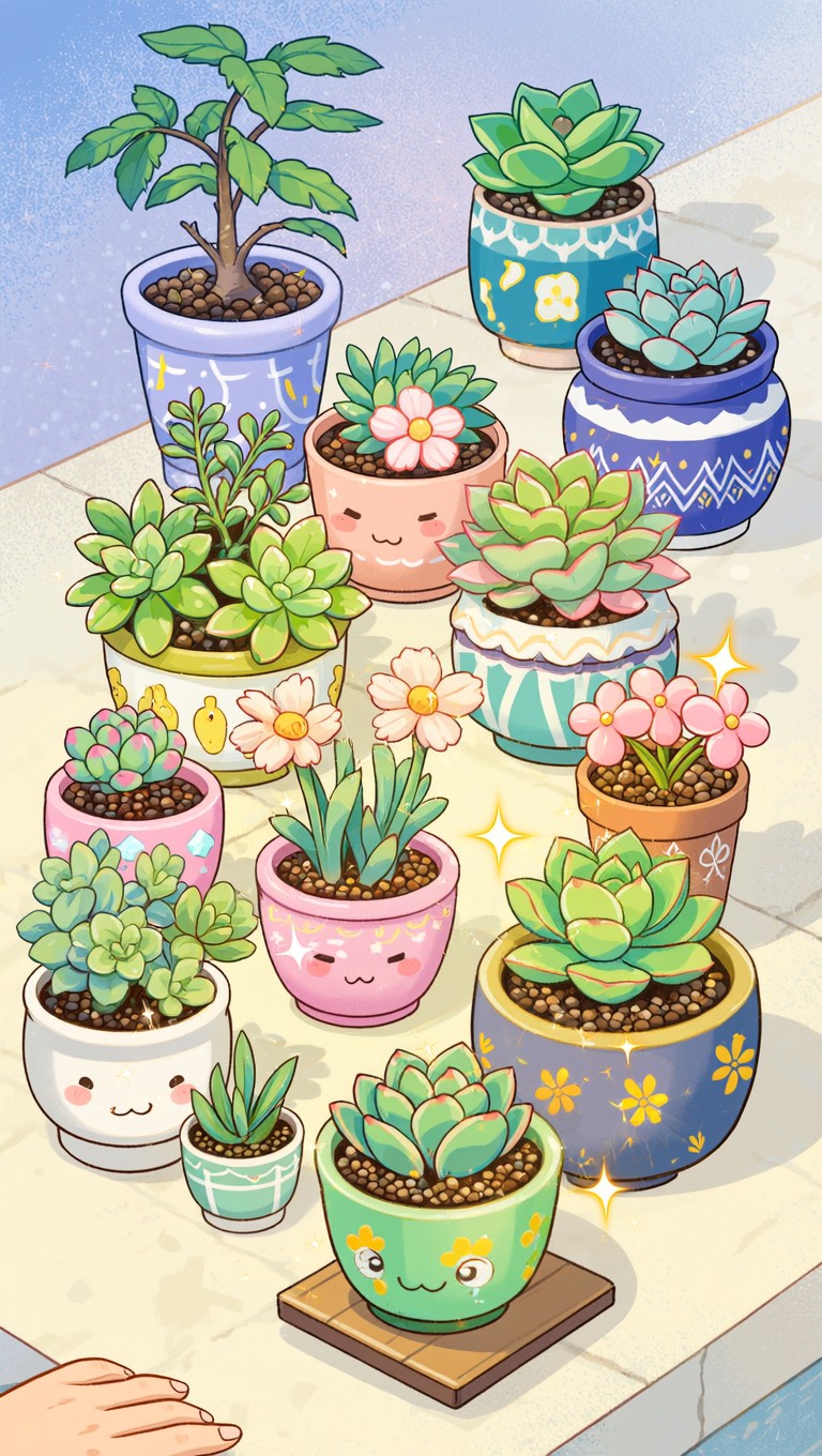 Mini Chibi Tree Free Magical Mini Plants Photo - Plants, Succulents, Chibi | Download ...