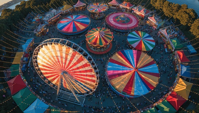 Free Carousel From Above Image - Carousel, Aerial, Overhead | Download ...