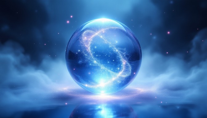Free Glowing Orb Held Image | Download at StockCake
