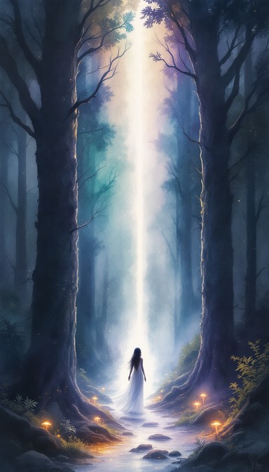 Free Enchanted Elf Realm Image - Watercolor, Elf, Forest | Download at ...