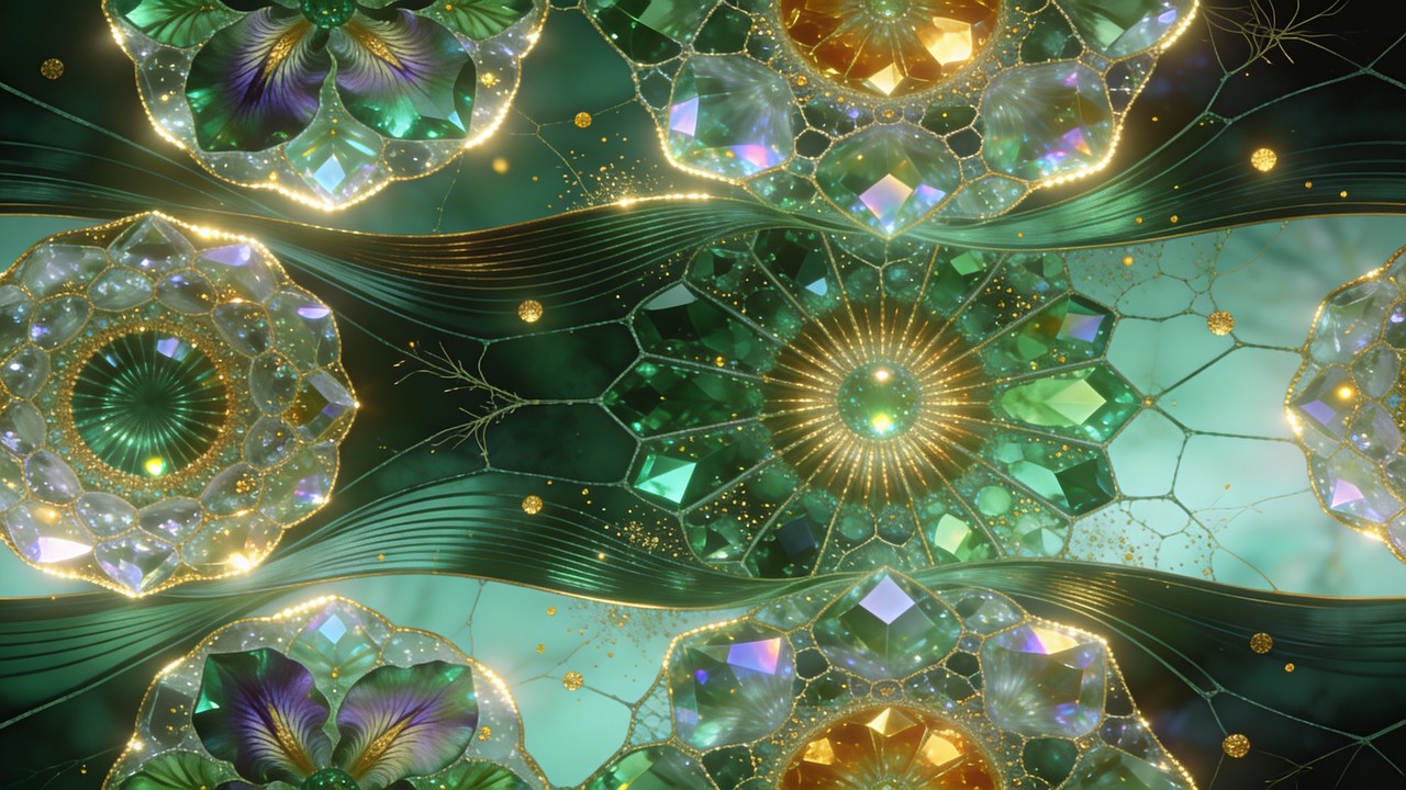 Free Emerald Crystal Pattern Image - Emerald, Crystalline, Pattern ...