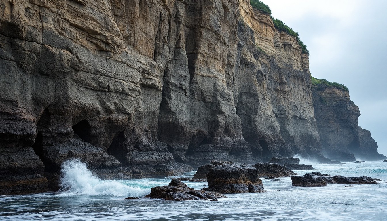 Free Dramatic Coastal Cliffs Image - Cliff, Coastal, Ocean | Download ...