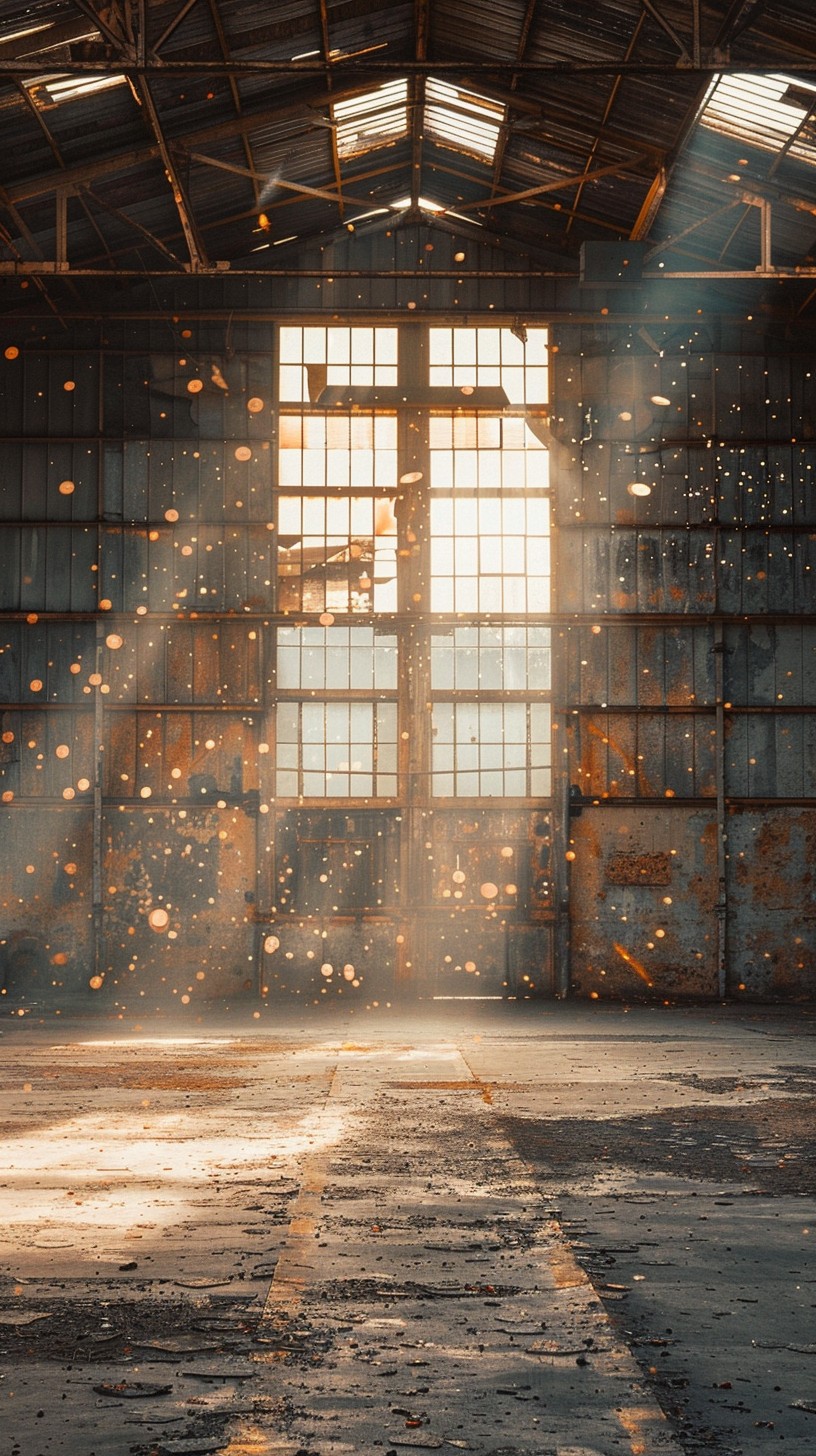 Free Sunlit Dusty Warehouse Image - Sunrise, Warehouse, Dust | Download ...