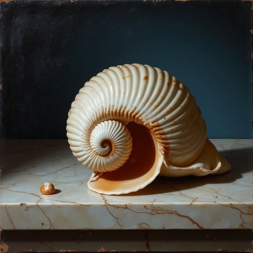 Free Luminous Nautilus Spiral Image | Download at StockCake