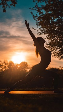 Free Sunset Yoga Pose Image - Sunset, Yoga, Silhouette | Download at ...