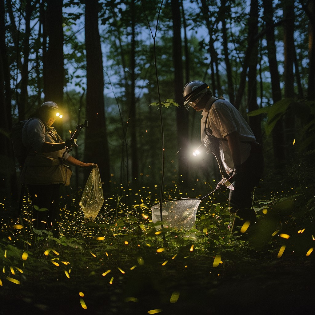 Adventure In Woods Free Enchanted Forest Adventure Image - Fireflies, Forest, Explorers ...