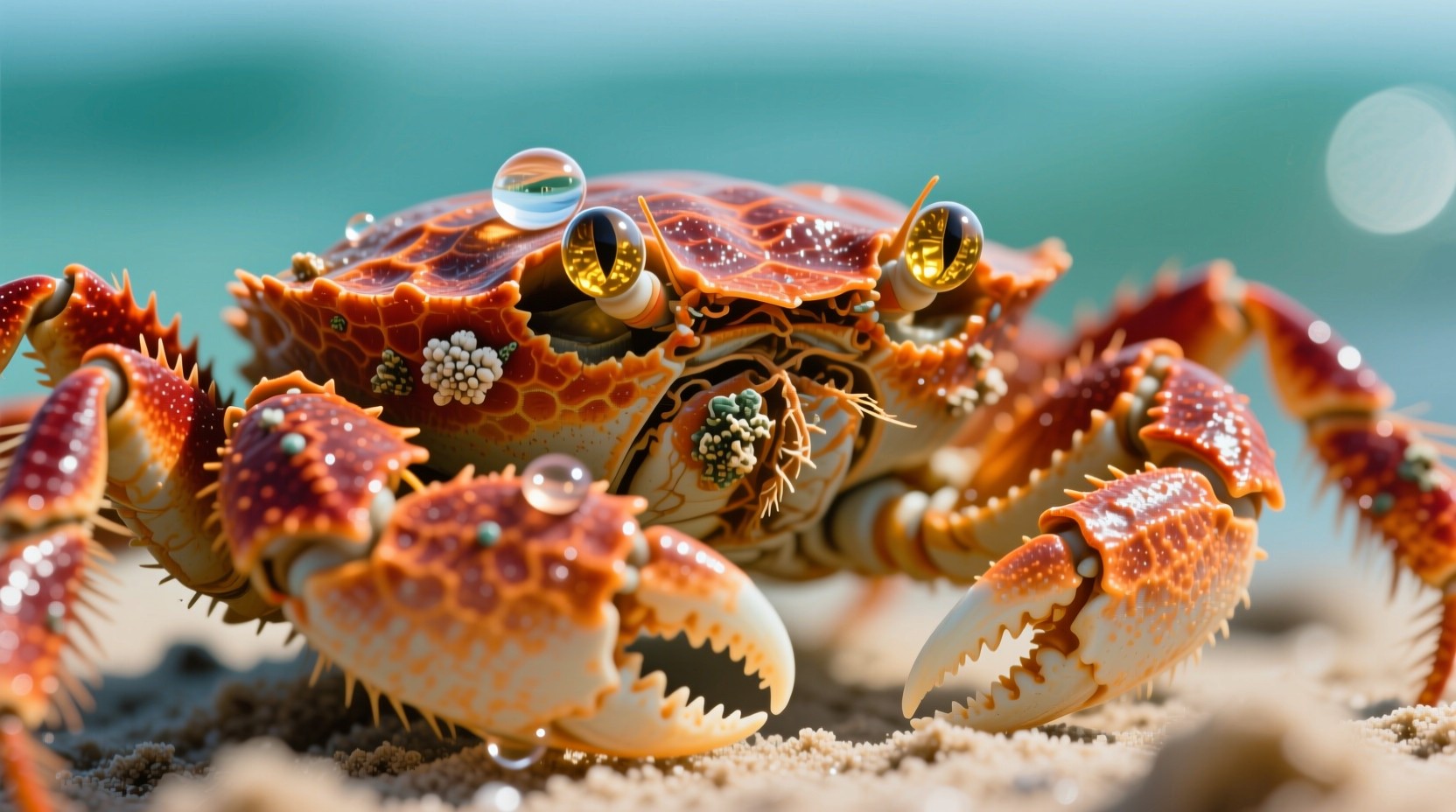 Free Orange Crustacean Closeup Photo - Crab, Crustacean, Shell ...