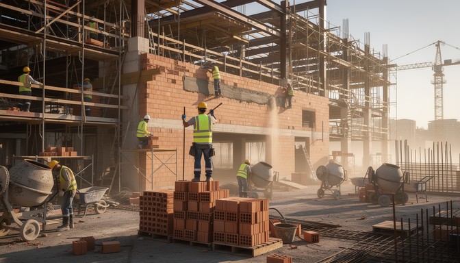 Free Construction Site Progress Image - Construction, Workers, Building ...