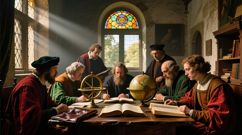 Renaissance Intellect Free Renaissance Scholars Studying Image - Renaissance, Scholars ...