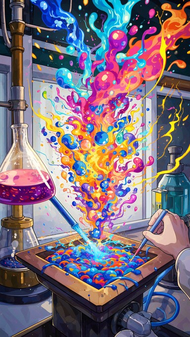 Anime Exploded Lab Free Chemical Magic Explosion Image - Anime, Manga, Chemistry ...