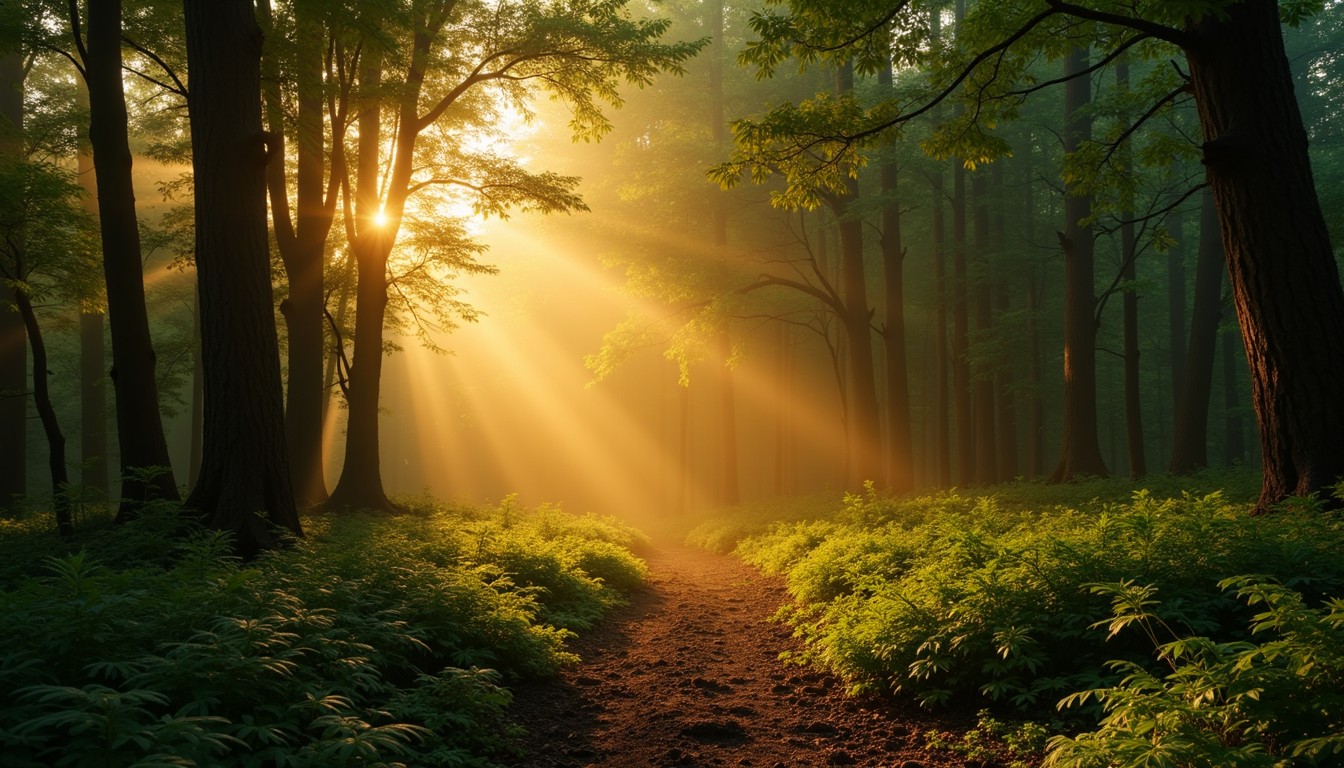 Free Magical Forest Path Image - Forest, Sunbeams, Path | Download at ...
