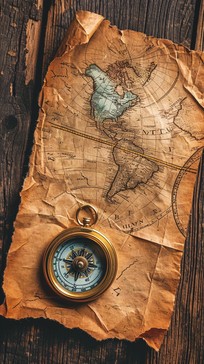 Free Antique Map Exploration Image - Map, Compass, Adventure | Download ...