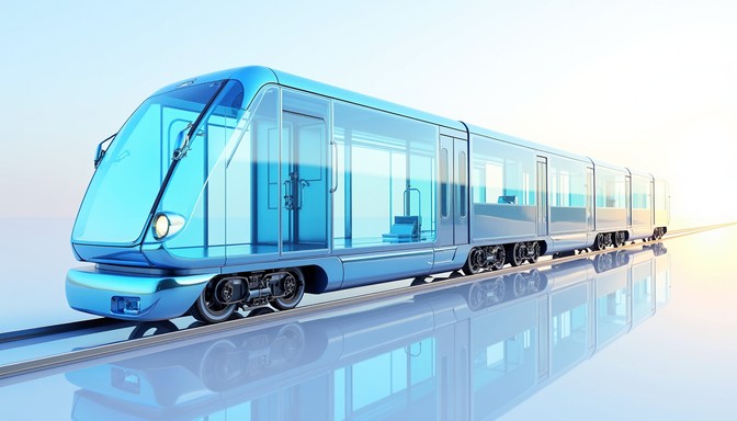 Free Futuristic Glass Transit Image - Train, Transparent, Futuristic ...