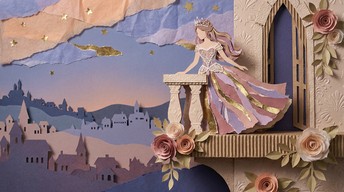 Free Paper Princess Dreams Image - Papercraft, Princess, Castle ...