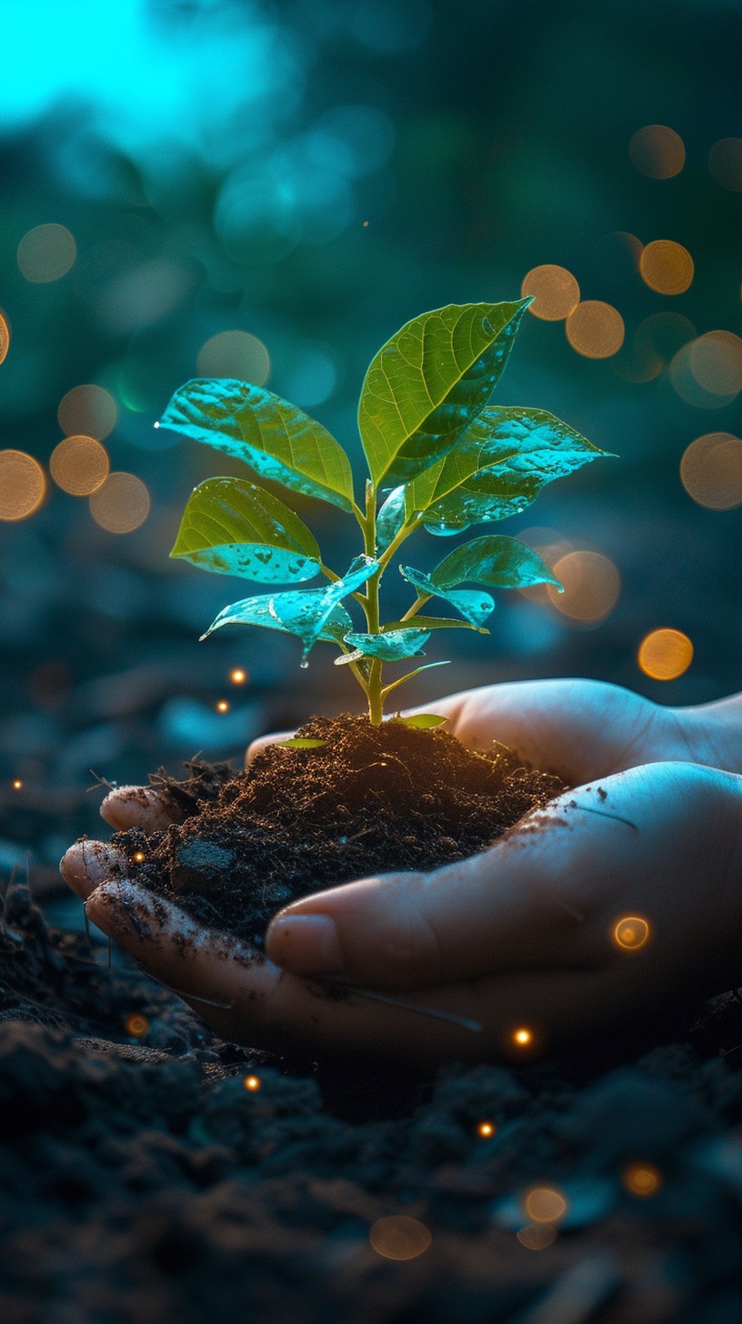 Newlife Image Free New Life Emerges Image - Growth, Hands, Plant | Download at StockCake