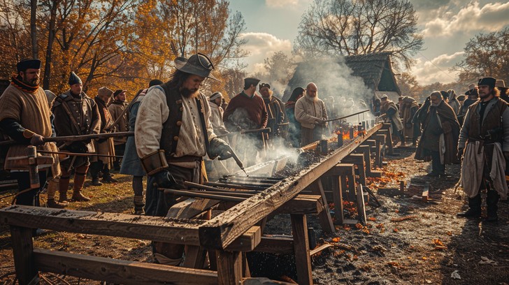 Free Historical Reenactment Cooking Image - Historical, Blacksmith ...