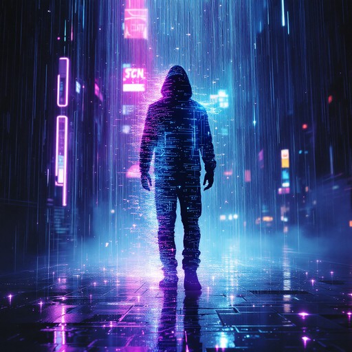Neon Ai Works Free Neon Rain Walker Image - Cyberpunk, Neon, Rain | Download at StockCake