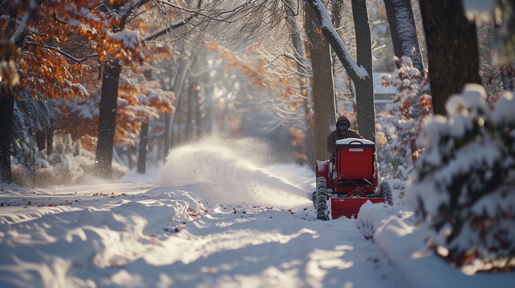 Free Snowy Path Clearing Image - Winter, Snow, Path | Download at StockCake