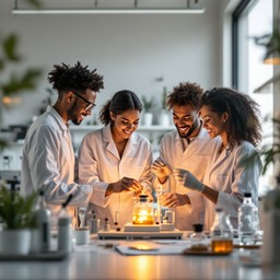 Sharing Experiments Free Scientists Share Discovery Image - Laboratory, Science, Research ...