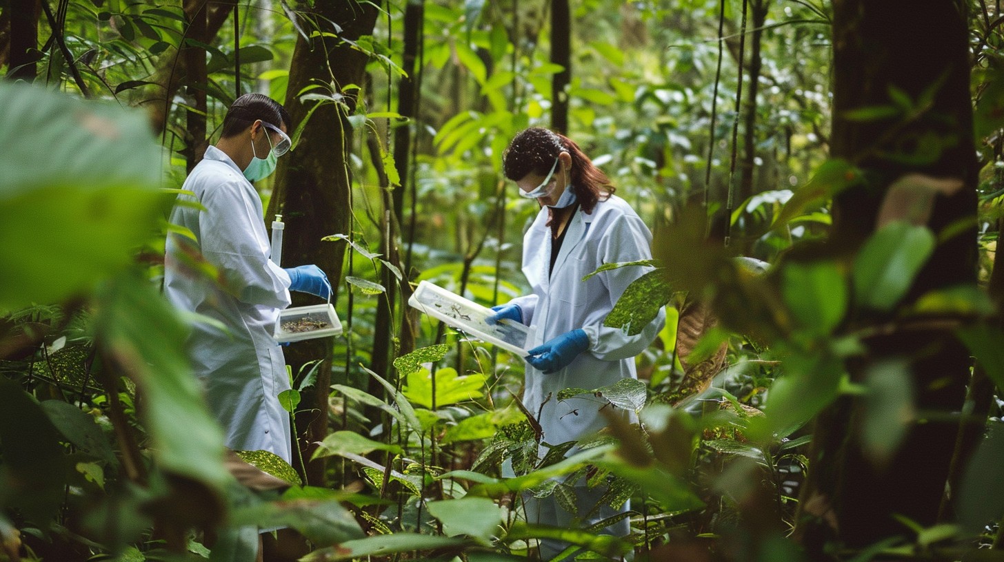 Free Scientists Studying Nature Image - Scientists, Forest, Research ...