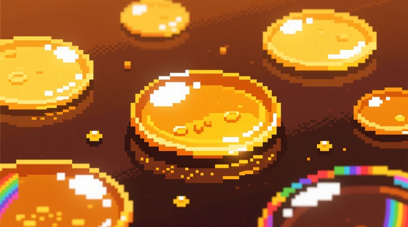 Free Golden Fluid Vessel Image - Oil, Bottle, Amber | Download at StockCake