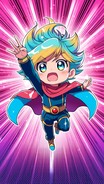 Free Anime Hero Rising Photo - Anime, Chibi, Manga | Download at StockCake