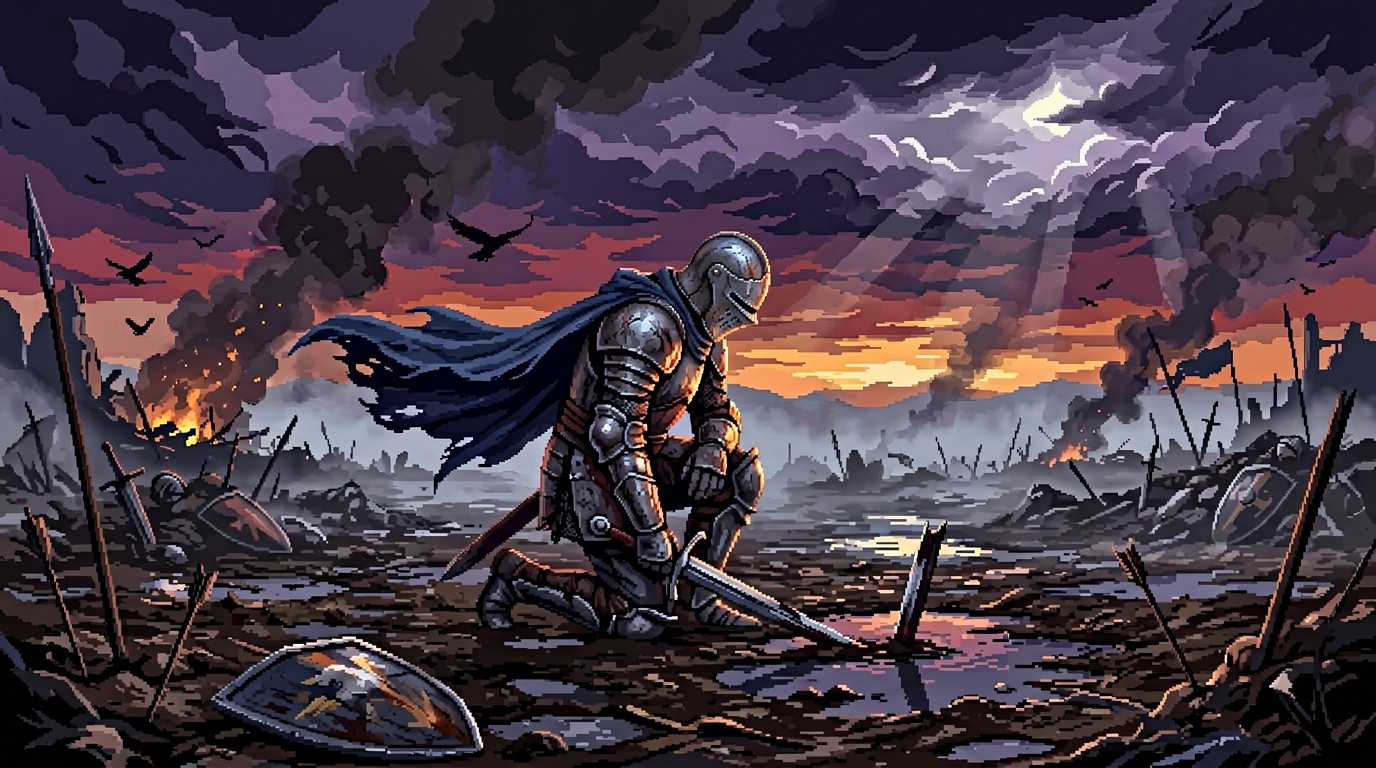 Fallen Shields Free Fallen Knight's End Image - Battlefield, Knight, Warrior ...