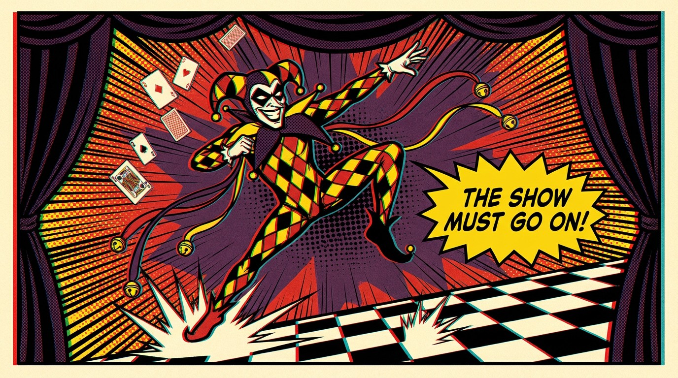 Jester Performance Free Theatrical Jester Performance Image - Harlequin, Jester, Clown ...