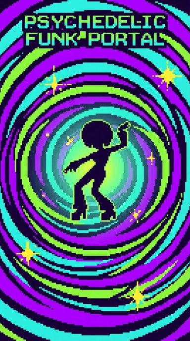 Free Funky Pixel Portal Photo - Psychedelic, Funk, Pixel | Download at ...
