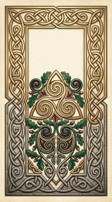 Download Gilded Celtic Knotwork Image - Celtic, Knotwork, Manuscript ...