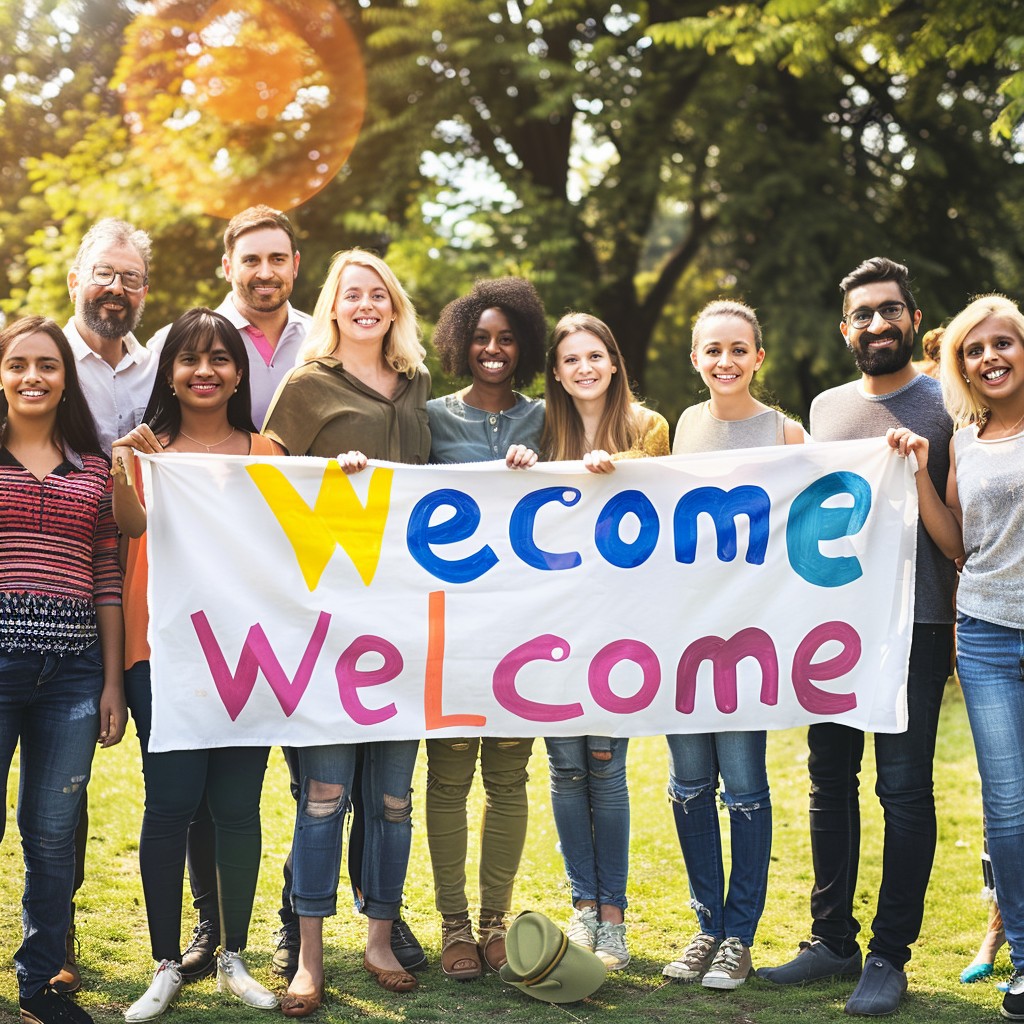 Free Joyful Welcome Gathering Image - Diversity, Unity, Happiness ...