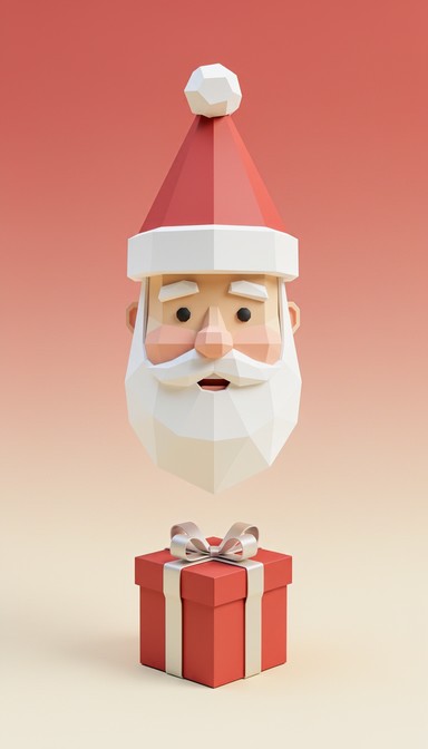 Free Minimal Santa Design Image - Christmas, Santa, Holiday | Download ...